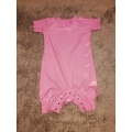 New shiny PU wet look adult baby diaper suit romper