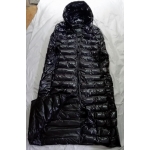 New wet look shiny nylon down cloak winter cape