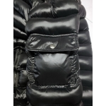New unisex shiny nylon quilted winter coat wet look puffer down coat DC2002b