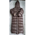 New unisex shiny nylon winter parka down parka wet look winter coat down coat overfilled DC3020