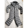 New shiny nylon long winter coat quilted down coat DC3021