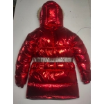 New unisex glossy nylon padded winter jacket wet look puffer down jacket DJ2021G