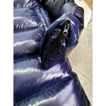 New shiny nylon wet look winter coat down jacket DJ2088 customized