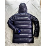 New shiny nylon wet look winter coat down jacket DJ2088 customized
