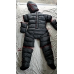 New unisex shiny or matt nylon winter overalls wet look down suit bondage DO120P2500b customized