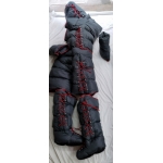 New unisex shiny or matt nylon winter overalls wet look down suit bondage DO120P2500b customized