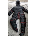 New unisex shiny or matt nylon winter overalls wet look down suit bondage DO120P2500b customized