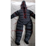 New unisex shiny or matt nylon winter overalls wet look down suit bondage DO120P2500b