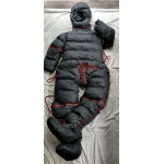New unisex shiny or matt nylon winter overalls wet look down suit bondage DO120P2500b customized