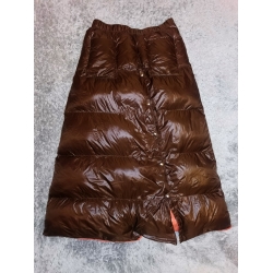 New shiny nylon wet look winter skirt down skirt DR1078