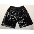 New shiny nylon shorts wet look short pants