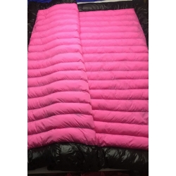 New shiny nylon wet look duvet down blanket comforter winter quilt NB3015