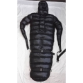 New shiny nylon wet look bondage jumpsuit fetter sleeping sack custom made