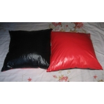 New wet look shiny nylon pillow cushion