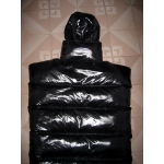 New shiny nylon wet look puffa mummy sleeping sack down sleeping bag black custom made