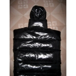 New shiny nylon wet look puffa mummy sleeping sack down sleeping bag black custom made