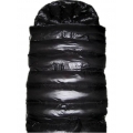 New shiny nylon wet look puffer winter sleeping bag bondage sleeping sack custom made