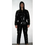 New unisex shiny nylon wet look ski overalls ski suit sport jumsuit custom made S - 5XL