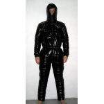 New unisex shiny nylon wet look ski overalls ski suit sport jumsuit custom made S - 5XL