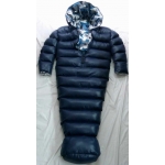 New shiny nylon wet look winter overalls sack down sleeping bag