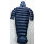 New shiny nylon wet look winter overalls sack down sleeping bag