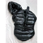 New shiny nylon wet look winter straitjacket down restraint diaper suit fetish M - 3XL