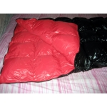 New shiny nylon wet look duvet down comforter quilt winter blanket