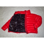 New unisex shiny nylon wet look puffer down jacket quilted winter jacket WJ2224