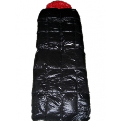 New shiny nylon wet look puffa expedition sleeping bag down sleeping bag custom made