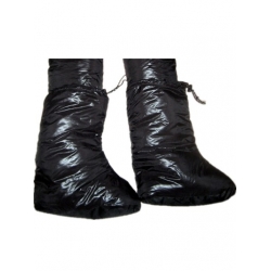 New shiny nylon wet look winter snow boots down shoes