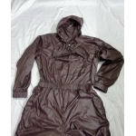 New shiny nylon wet look overalls jumpsuit custom made JS2046-2S