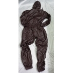 New shiny nylon wet look overalls jumpsuit custom made JS2046-2S