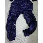 New shiny nylon wet look overalls jumpsuit custom made JS2046-2S