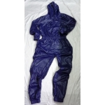 New shiny nylon wet look overalls jumpsuit custom made JS2046-2S