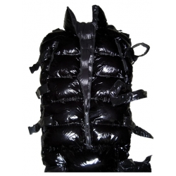 New shiny nylon wet look puffy winter sleeping bag bondage sleeping sack customized