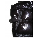 New shiny nylon wet look puffy winter sleeping bag bondage sleeping sack customized