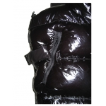 New shiny nylon wet look puffy winter sleeping bag bondage sleeping sack