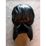 New shiny nylon wet look hood down mask winter mask MK2206