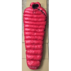 New shiny nylon wet look down sleeping bag winter sleeping bag MS2011b