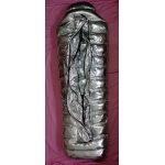 New shiny nylon wet look down sleeping bag winter sleeping bag MS2071 customized