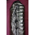 New shiny nylon wet look down sleeping bag winter sleeping bag MS2071 customized