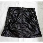 New shiny nylon wet look short skirt