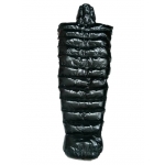 New shiny nylon wet look winter sleeping bag down sleeping sack custom made