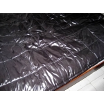 New wet look shiny nylon down quilt bedspread blanket custom made