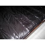 New wet look shiny nylon quilt bedspread down blanket custom made