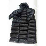 New unisex shiny nylon wet look winter coat down coat overfilled M - 3XL