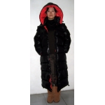 New 3 in 1 unisex shiny glossy nylon wet look down jacket parka winter waistcoat vest quilted coat