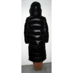 New 3 in 1 unisex shiny glossy nylon wet look down jacket parka winter waistcoat vest quilted coat