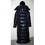 New unisex shiny nylon winter parka down parka wet look winter coat down coat overfilled