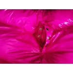 New coated shiny nylon wet look winter down pants PT2024b-2S